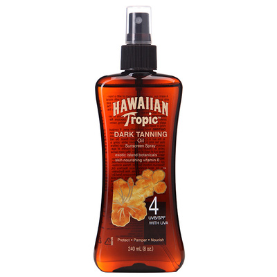 夏威夷美黑助晒油喷雾古铜肌晒黑