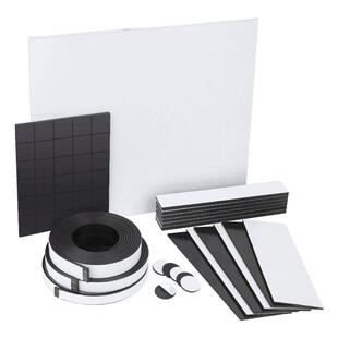 磁吸贴片黑板磁力贴教具磁条贴教学软磁铁贴片冰箱贴背胶软磁片