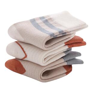 儿童袜子秋冬季新款卡通男童女童男孩四季加厚婴儿宝宝棉中筒袜