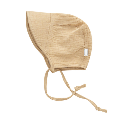 宝宝夏季纱布遮阳帽子新生婴儿