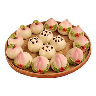 马年山东大枣馒头手工花样胶东花饽饽过年上供年货面点花馍馍礼盒