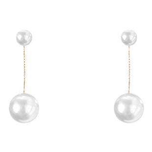 珍珠款耳环女长款法式气质高级感耳钉耳坠2026年新款爆款小众耳饰