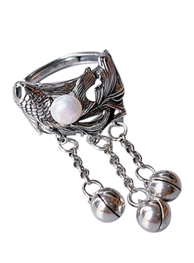 民族风复古轻奢戒指女小众开口