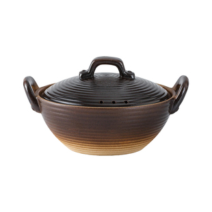 德化砂锅2026新款可明火直烧耐高温家用的陶瓷金黄色炖菜炖锅砂锅