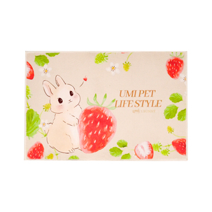 umi宠物地垫兔兔仓鼠荷兰猪保暖垫加厚睡觉用兔笼地垫室内通用