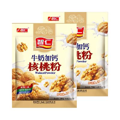 智仁牛奶加钙核桃粉700g×2袋