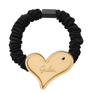 可爱卡通非遗宋锦diy底胚发圈金属装饰不伤发皮套扎头发发绳新款