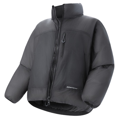 吕小虎高充绒量立领工装羽绒服