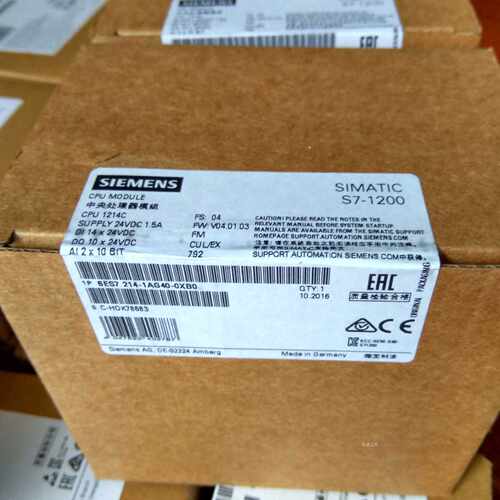 议价6ES7214-1AG40-0XB0西门子S7-1200CPU1214C 6ES72141AG400XB0