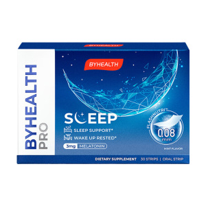 BYHEALTH闪睡片gaba汤臣倍健褪黑素睡眠片退黑素闪释片正品旗舰店