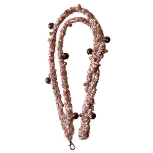 SoftServe柔软供应《彩球麻花》枣泥芝麻手机链挂绳斜挎可背夹片