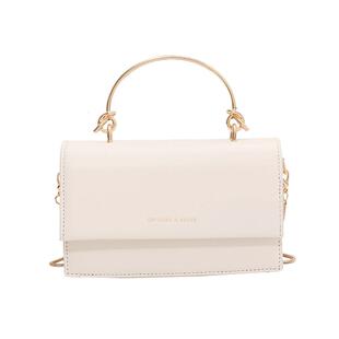 春夏白色小包包女2025新款时尚链条单肩斜挎包百搭手提风琴小方包