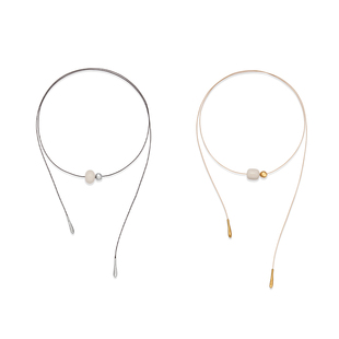 MONSECRET情绪吊坠项链女款2024新款高级感轻奢小众精致颈链配饰