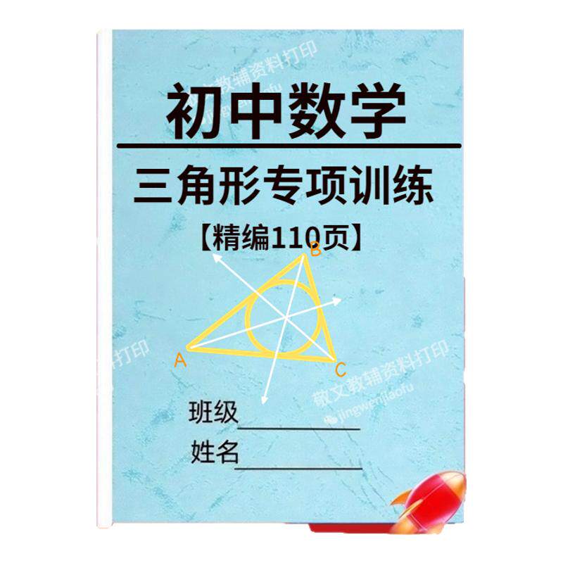 初中数学三角形专项训练题