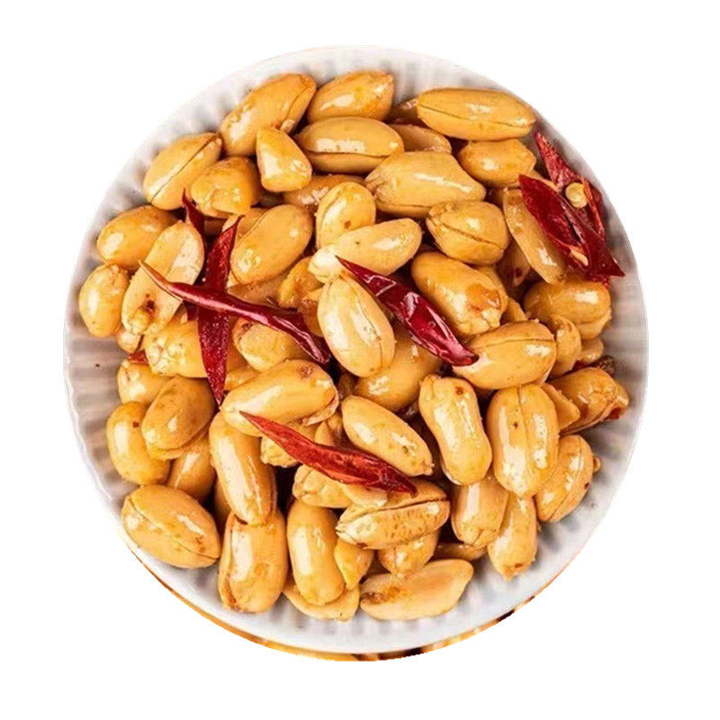 【无干燥剂】新货麻辣花生米香辣五香油炸花生多味花生零食下酒菜