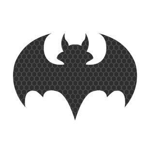 3m车贴黑色卡通恶魔角反光贴条隐形夜间警示电动车汽车身划痕遮挡