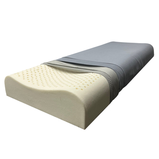 单人长枕头48x74cm枕套专用婚庆酒店天然乳胶防螨抑菌护颈椎 枕芯