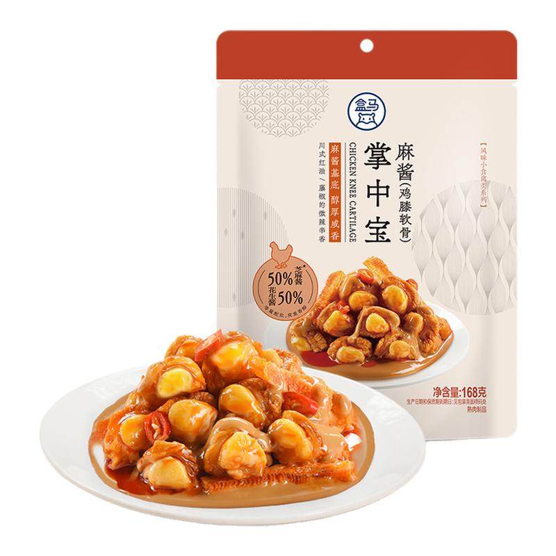 盒马 麻酱掌中宝(鸡膝软骨) 168g