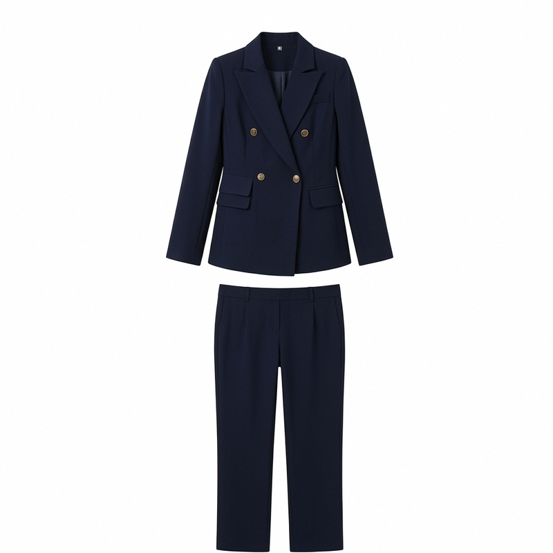 春季职业西装套装女工作服时尚