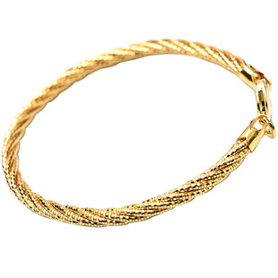 S925纯银手镯弹力手环女五线彩银个性意大利Amore Bangle编织手圈