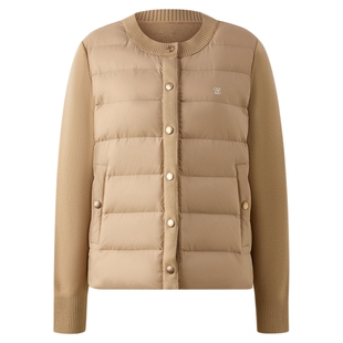 【鹅绒＋绵羊毛】Eland衣恋排骨羽绒服女时尚轻羽绒2025冬季新款