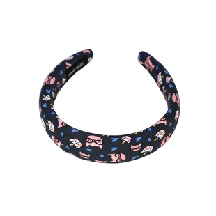 夏天多巴胺小猫咪~粉色黑发箍头箍日韩甜美发卡减龄可爱发饰头饰