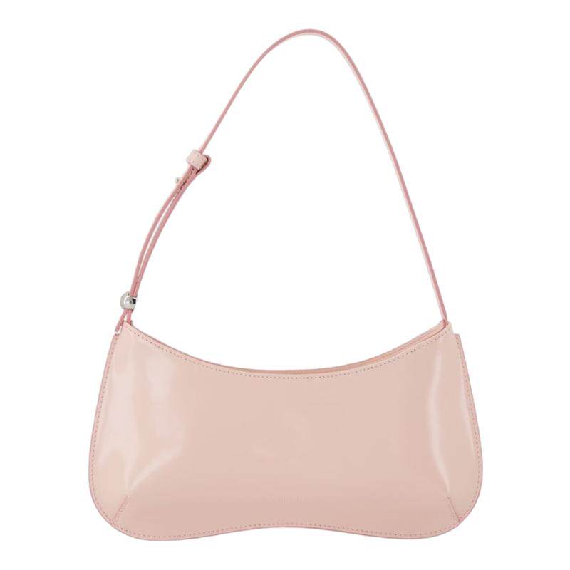 Jacquemus Le Bisou 皮质肩背包 粉色