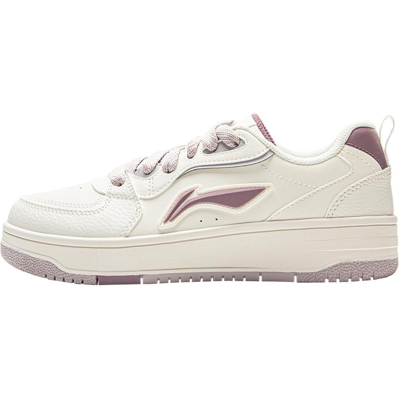 李宁天迹SOFT |板鞋休闲鞋女鞋秋季新款小白鞋高中生增高运动鞋