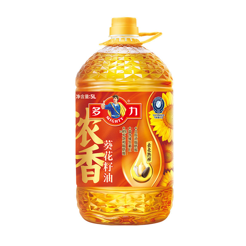 多力焕新升级葵花仁油5L