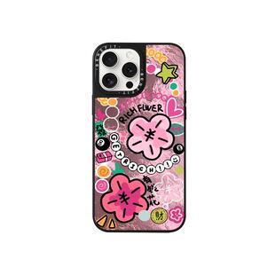 benefit蛇年粉色有钱花带同款磁吸支架17适用于iphone16promax苹果15PRO磁吸手机壳13新款14套12冰川纹防摔