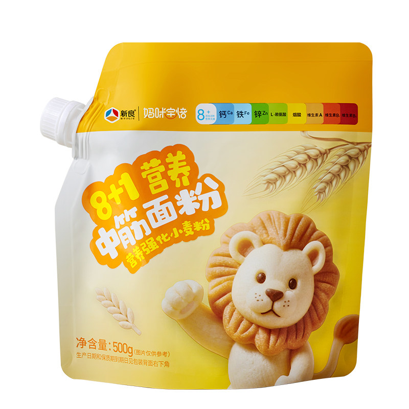 新良妈咪宝焙营养强化宝宝中筋粉