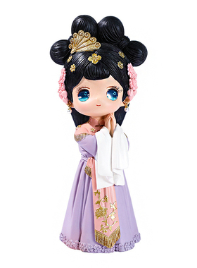 中国风Q版戏曲京剧人物摆件礼物