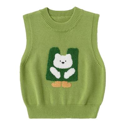 DUDUJIA儿童背心春装纯棉马甲