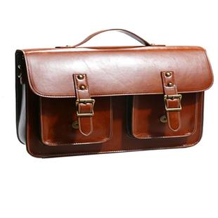 2025新款复古邮差包女单双肩公文包斜挎电脑包手提英伦剑桥包书包