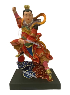 哪吒三太子玻璃钢树脂桌面摆件