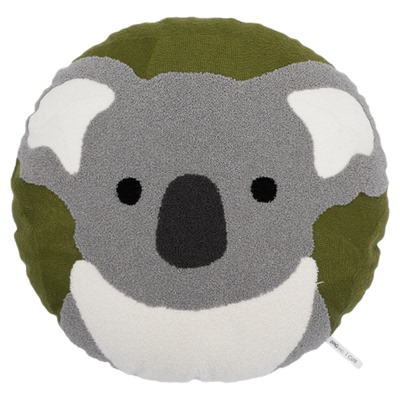 圆形卡通动物沙发儿童房抱枕