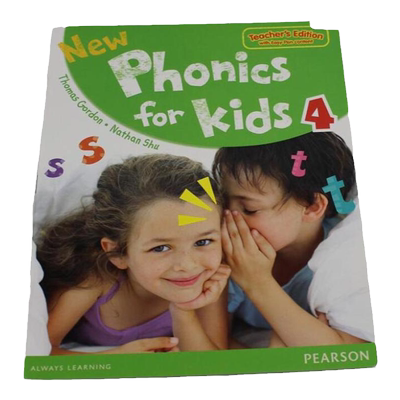 New Phonics for kids 4 级Teacher's Book 香港朗文幼儿自然拼音教参