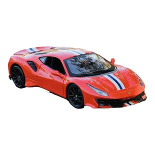 比美高1:24法拉利488Pista 法拉利拉法汽车模型仿真合金车模收藏