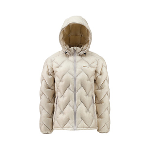 君羽1000蓬鹅绒服男女短款2025新款冬季户外轻薄羽绒服男外套445