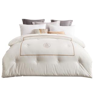 康尔馨五星酒店被子磨毛a类冬季被子棉被芯加厚春秋被四季通用