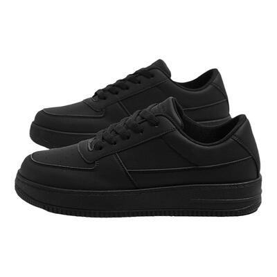 环球官方正品男鞋小黑鞋板鞋