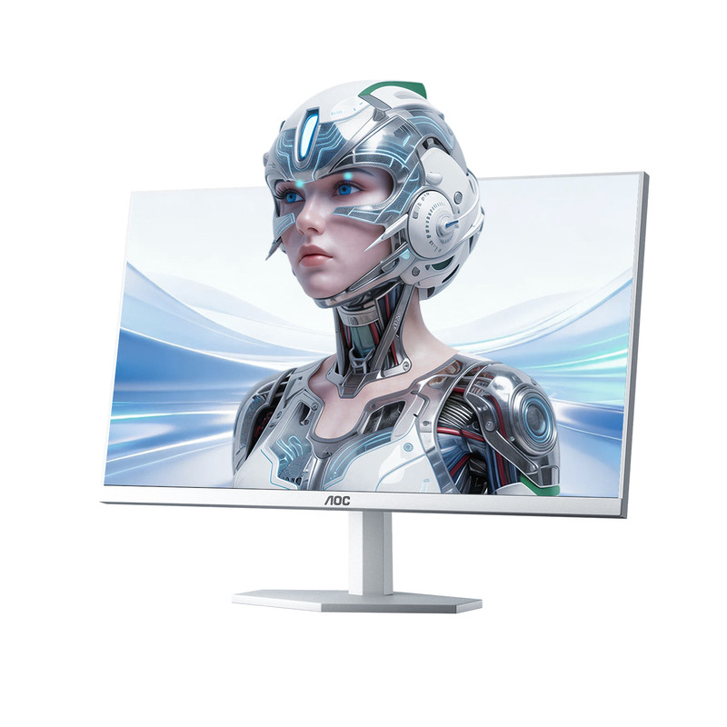 AOC24英寸2K240Hz电竞白色显示器