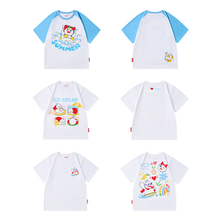 蜜雪冰城雪王T恤衫可爱周边衣服成人儿童学生夏季短袖生日礼物