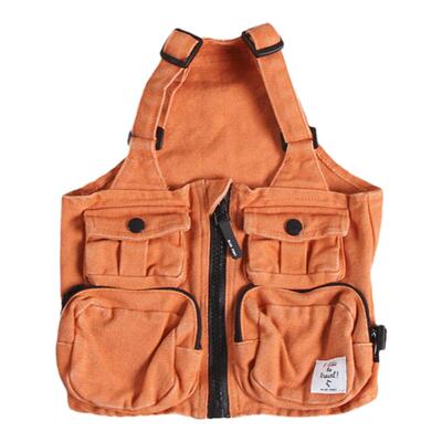 blueport宠物服装工装水洗马甲