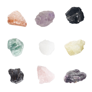 天然水晶石扩香石原石家用摆件碎石晶体香薰晶石矿石盐块石头