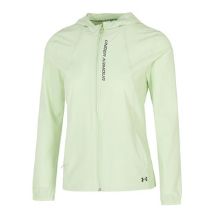 【自营】UA安德连帽夹克女装休闲服运动服修身外套训练服1377043