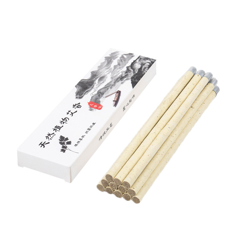 纯艾正品艾灸条家用驱蚊艾条熏房间香熏室内消毒十年陈艾条艾柱