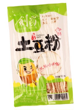 剑蜀土豆粉180克宽粉袋装火锅粉