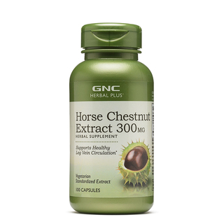 保税美国GNC马栗七叶树娑罗果100粒改善精索静脉腿部大腿循环曲张