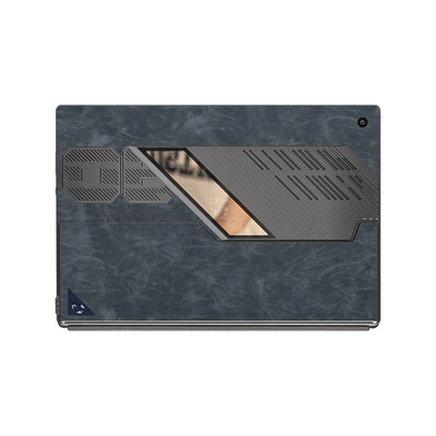 适用ROG幻X笔记本机身皮革贴膜